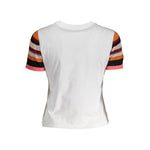 Desigual White Cotton Women Top DE-37349-M
