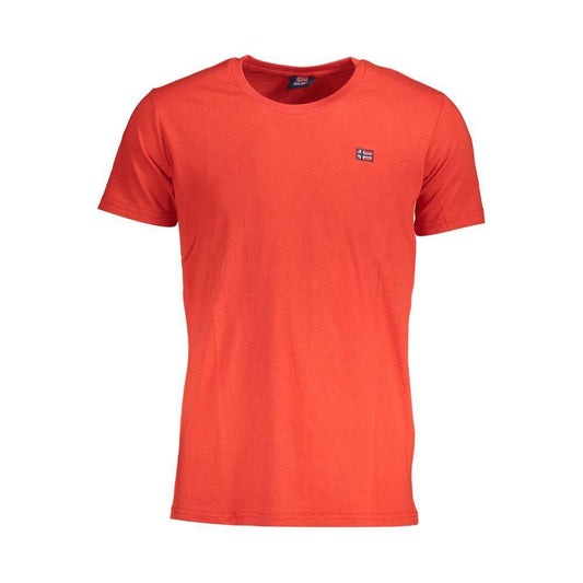 Norway 1963 Red Cotton Men T-Shirt NO-37399-M