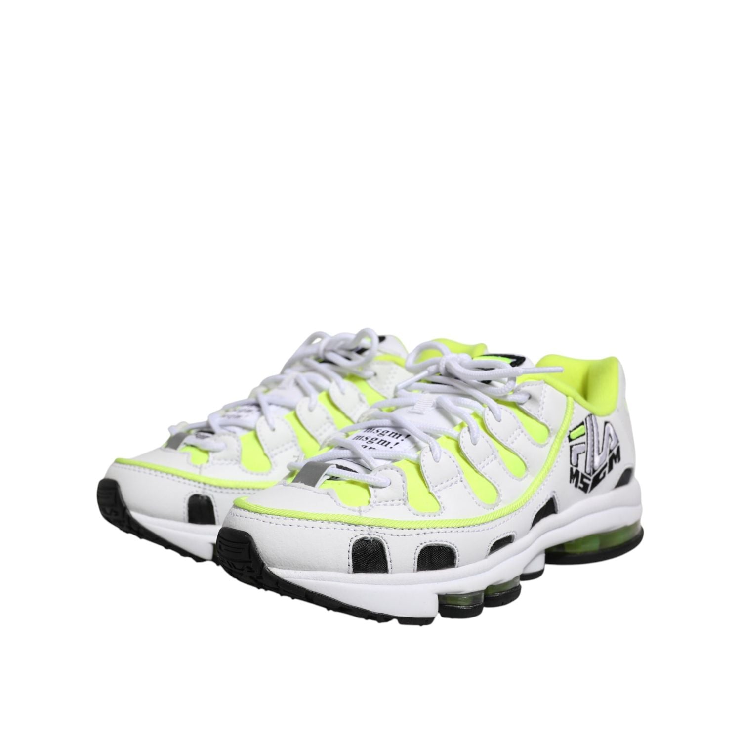 MSGM Multicolor Low Top Trainers Lace Up Sneakers Shoes