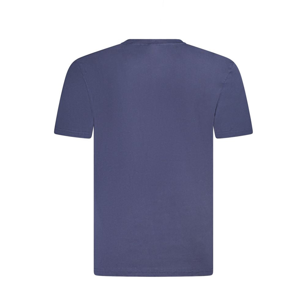 Marina Militare Blue Cotton Men's T-Shirt
