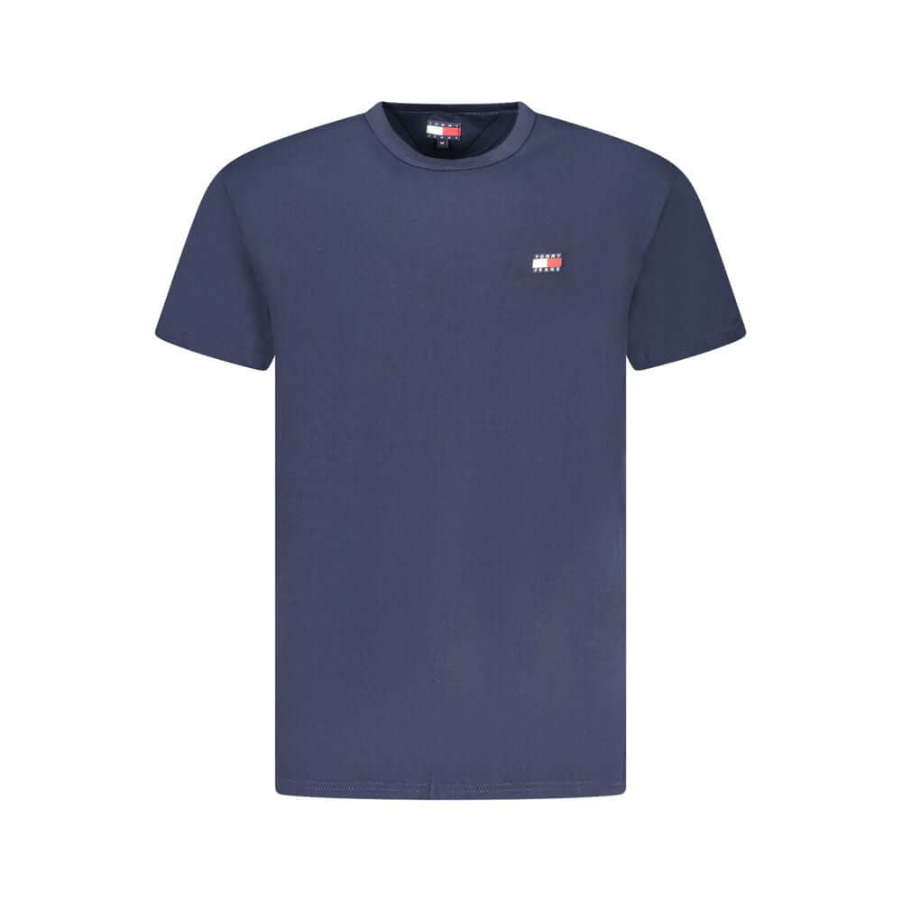 Tommy Hilfiger Blue Cotton Men's T-Shirt