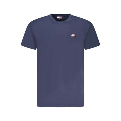 Tommy Hilfiger Blue Cotton Men's T-Shirt