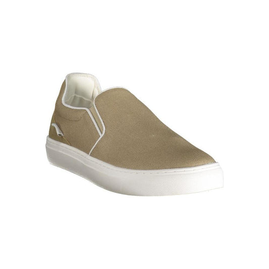 Gas Beige Polyester Men Sneaker GA-38591-EU43/US10