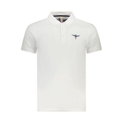 Accademia Militare White Cotton Polo Shirt