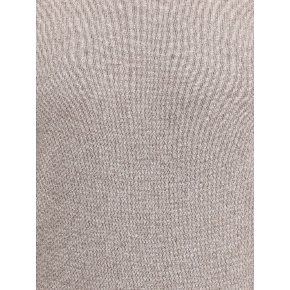 Brunello Cucinelli Brown Cashmere Cashmere Sweater