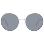 Alt Tag: Emilio Pucci Gray Women Sunglass, round full-rim metal frame, grey lenses, 100% UVA & UVB protection.