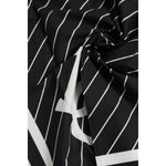 Dolce & Gabbana Black White DG Logo Square Men Foulard Scarf