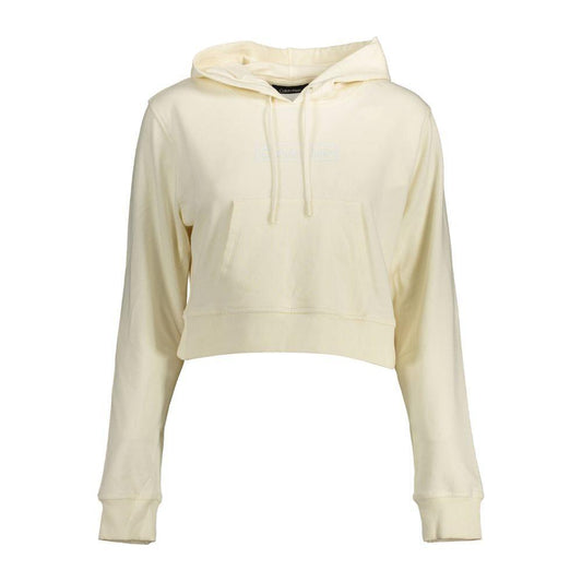Calvin Klein White Cotton Women Sweater CA-12226-L