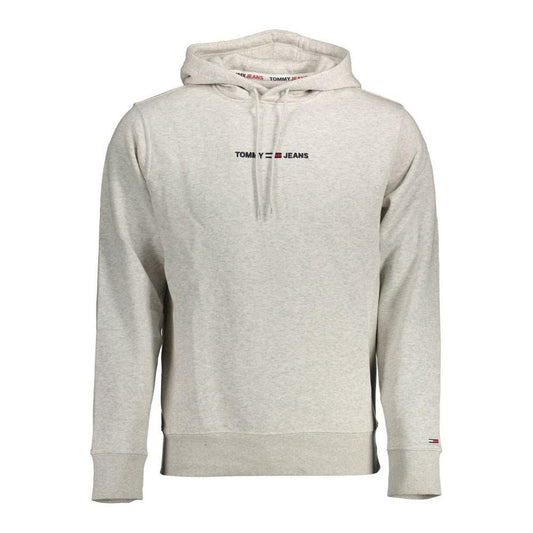 Tommy Hilfiger Gray Cotton Men Sweater TO-14629-XXL