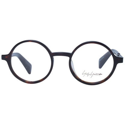 Yohji Yamamoto Brown Unisex Glasses Frame