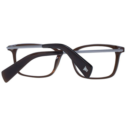 Yohji Yamamoto Brown Unisex Glasses Frame
