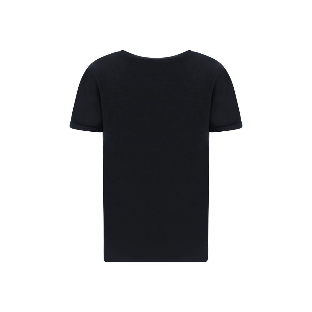 Marant Etoile Black Linen T-Shirt