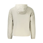 K-WAY Beige Nylon Men Jacket KW-38795-S