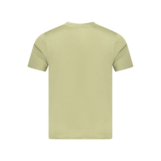 K-WAY Green Cotton Men T-Shirt KW-38801-M
