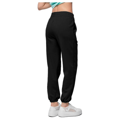 Hinnominate Black Cotton Women Sweatpant