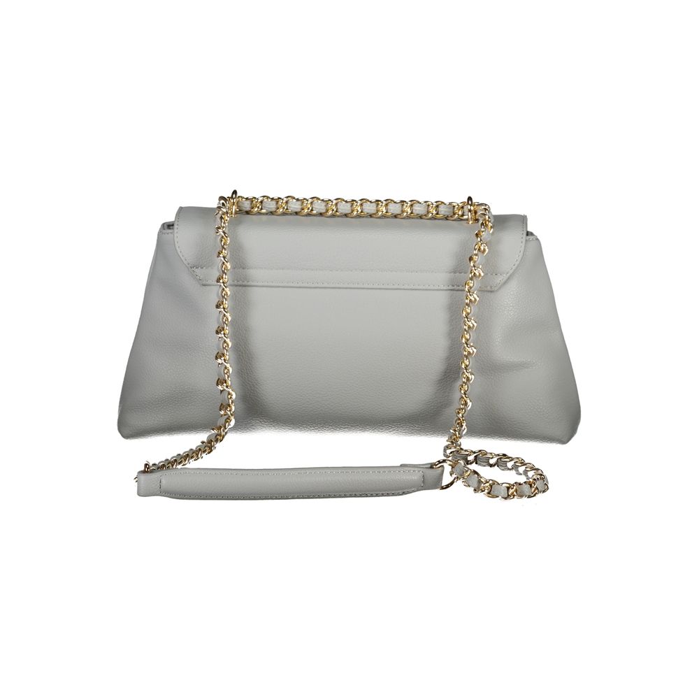 Mario Valentino Gray Polyethylene Handbag