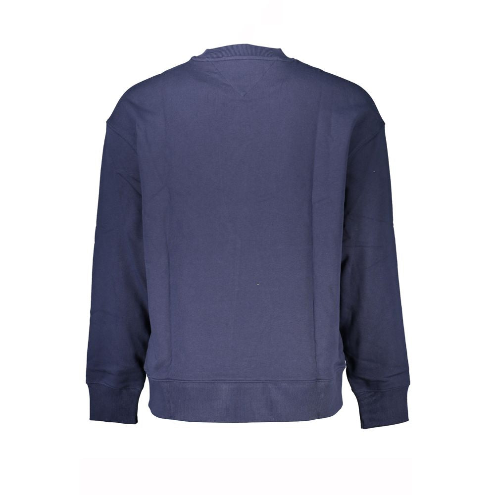 Tommy Hilfiger Blue Cotton Men Sweatshirt