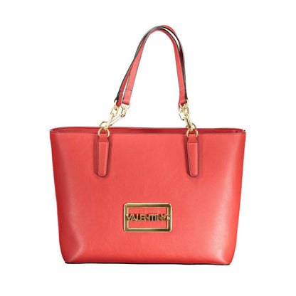 Mario Valentino Red Polyethylene Handbag