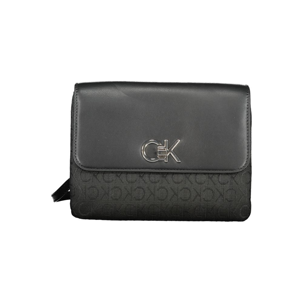 Calvin Klein Black Polyester Women Handbag