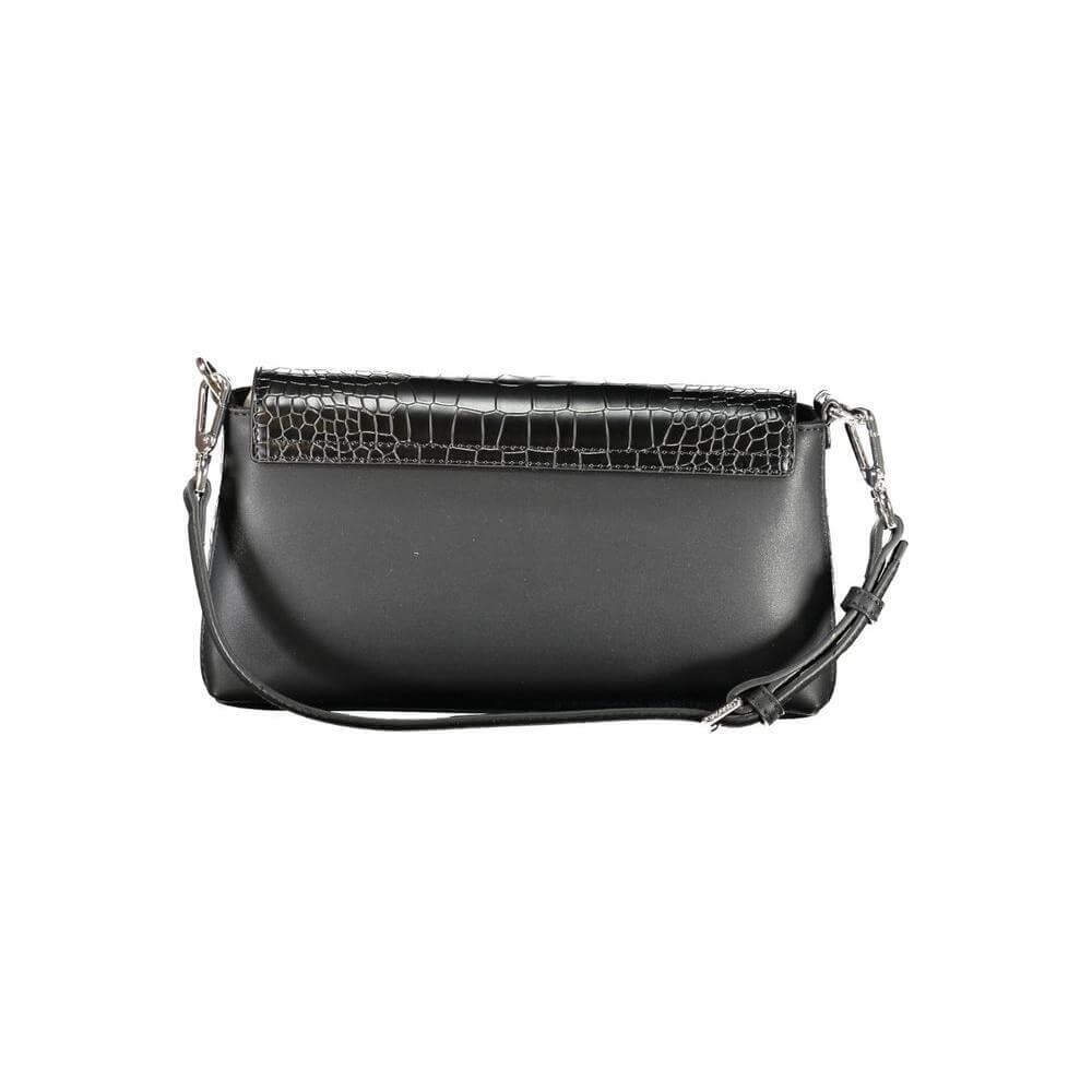 Calvin Klein Black Polyester Handbag