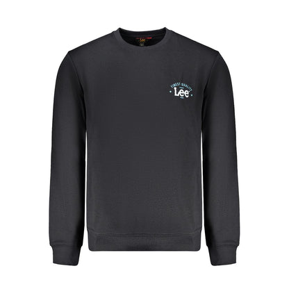 Lee Black Cotton Sweatshirt