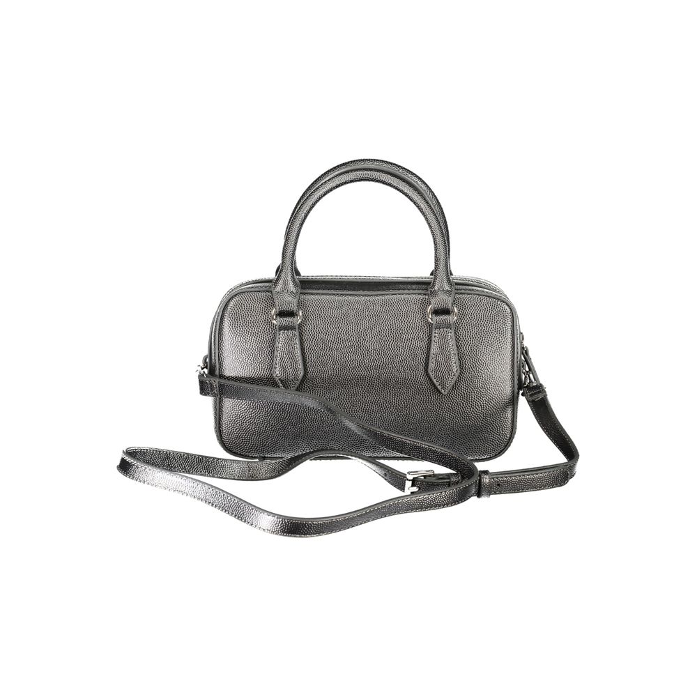 Mario Valentino Gray Polyethylene Handbag