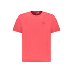 Pepe Jeans Red Cotton T-Shirt PE-34982-XL