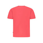 Pepe Jeans Red Cotton T-Shirt PE-34982-XL