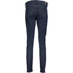 Calvin Klein Blue Cotton Jeans & Pant