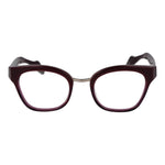 Yohji Yamamoto Purple Women Glasses Frame in acetate with butterfly style.