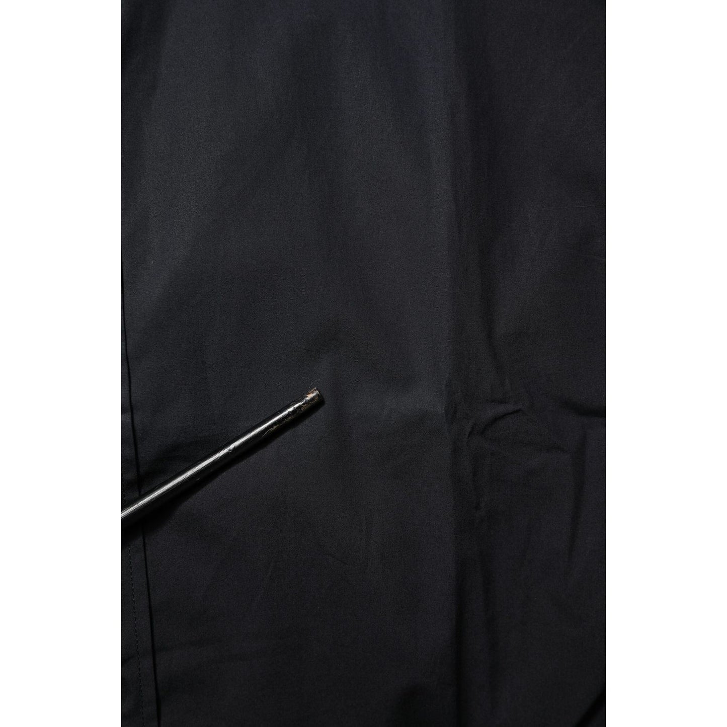 Dolce & Gabbana Black Cotton GOLD Long Sleeves Dress Shirt TSH87832-37