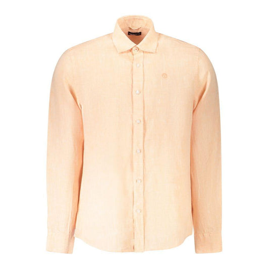 North Sails Pink Linen Shirt NO-38873-L