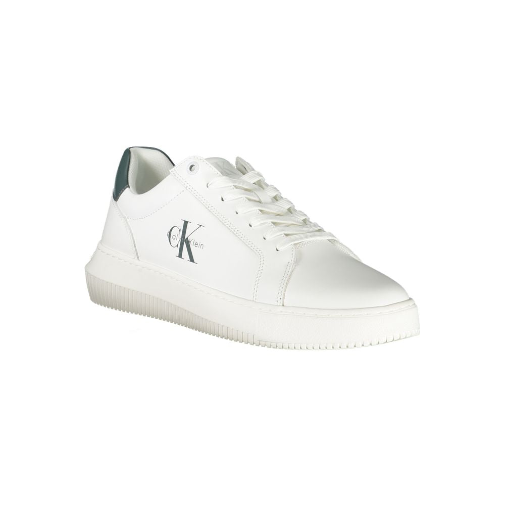Calvin Klein White Polyester Sneaker