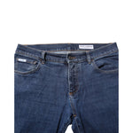 Dolce & Gabbana Blue Cotton Logo Skinny Denim Jeans