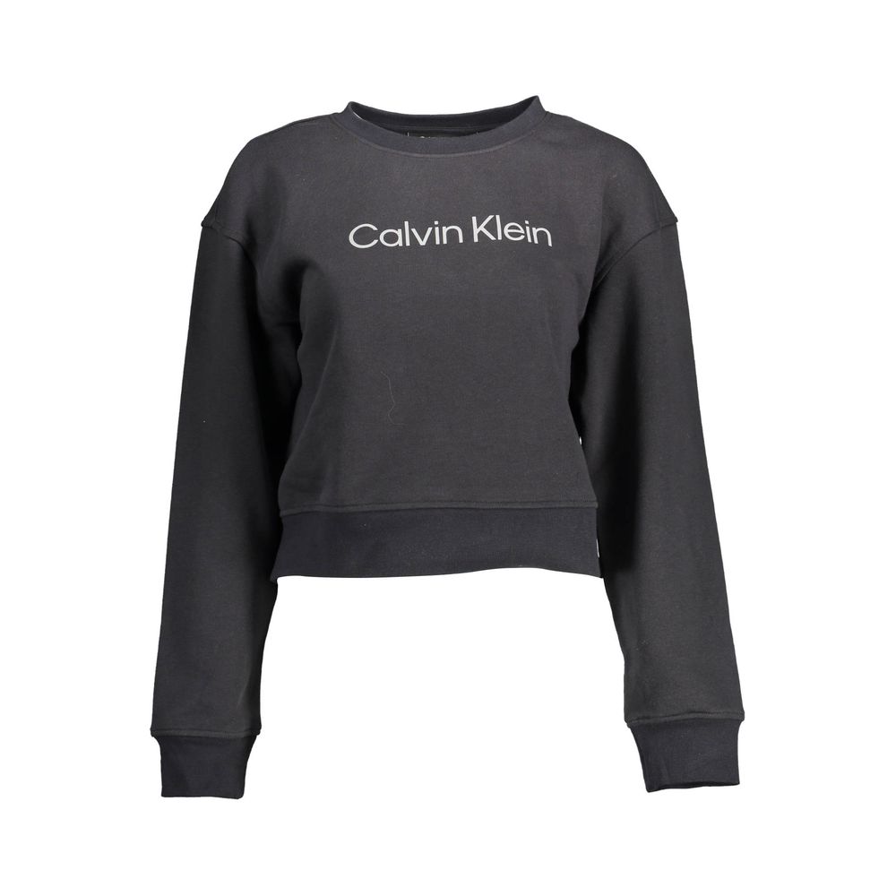 Calvin Klein Black Cotton Sweatshirt