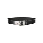 Calvin Klein Black Leather Belt CA-14018-95 CM / 38 INCHES