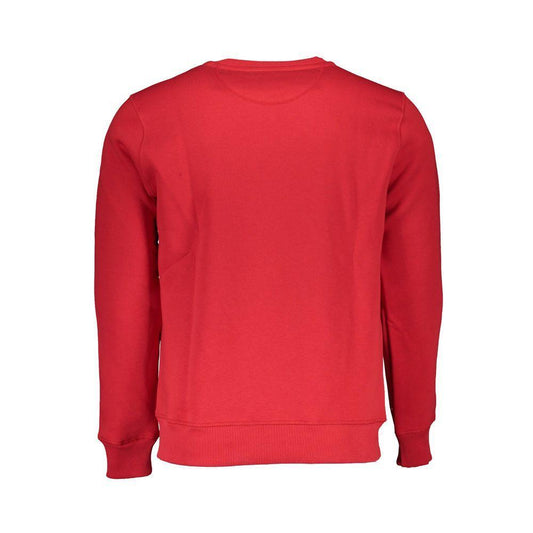 North Sails Red Cotton Sweater NO-16235-XXL