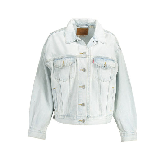 Levi's Azzurro Cotton Women Jacket