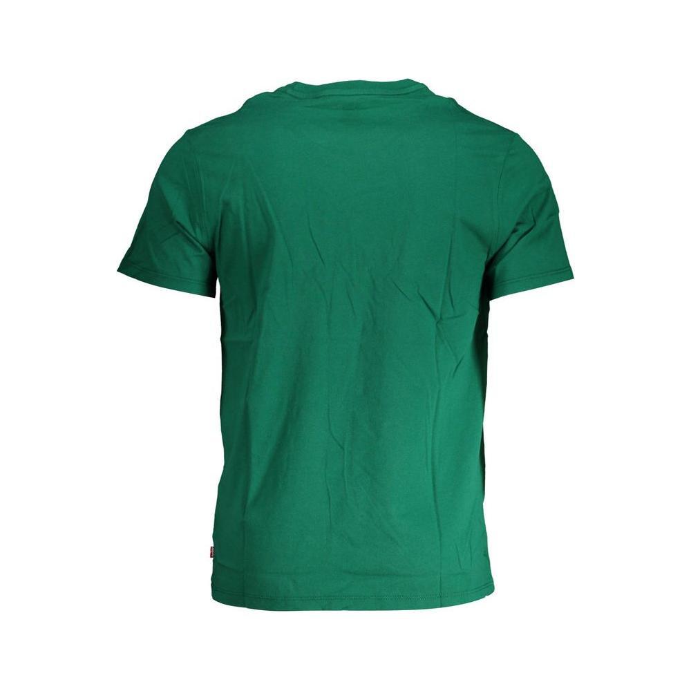 Levi's Green Cotton T-Shirt LE-20149-XL
