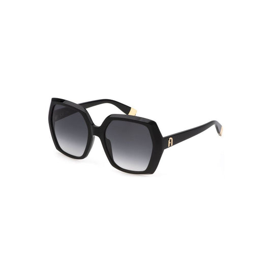 Furla Black Acetate Sunglass