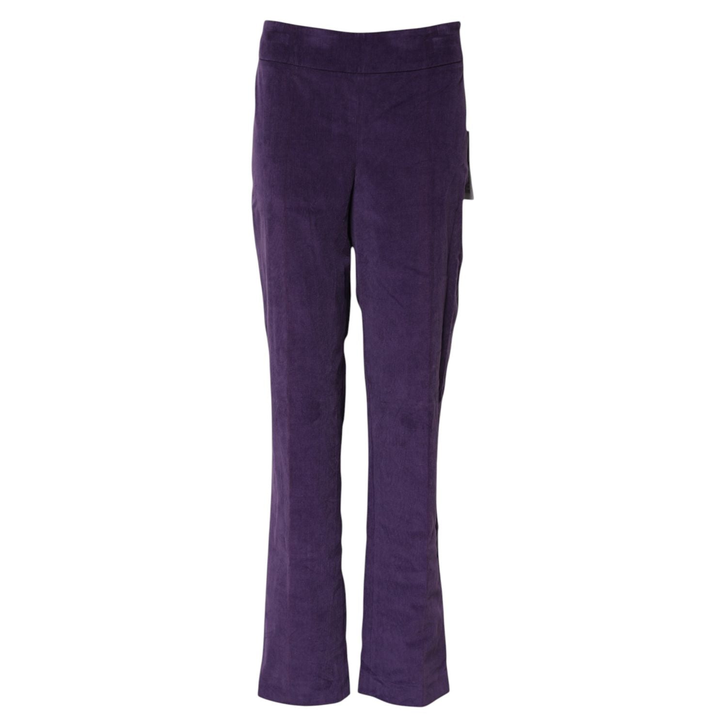 BENCIVENGA Purple High Waisted Flared Pants
