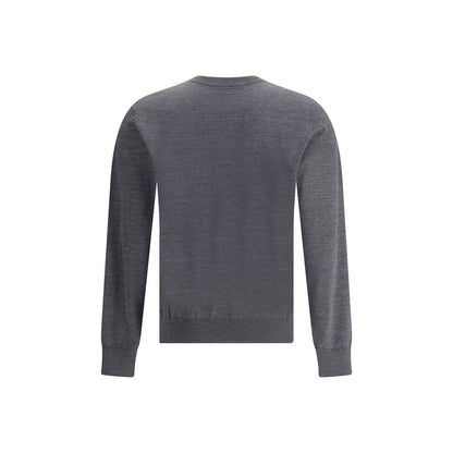 Dsquared² Gray Fleece Wool Sweatshirt