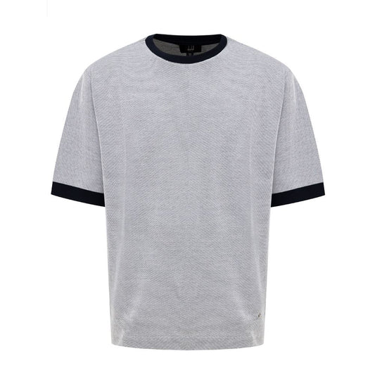 Dunhill Gray Cotton T-Shirt DU-907466220010209-M