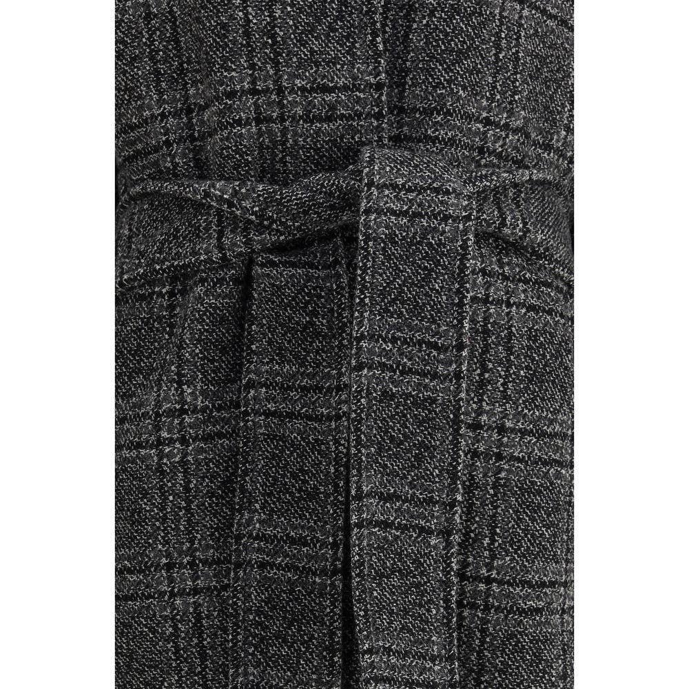 Balenciaga Check long Coat BA-838934TSU201269-3