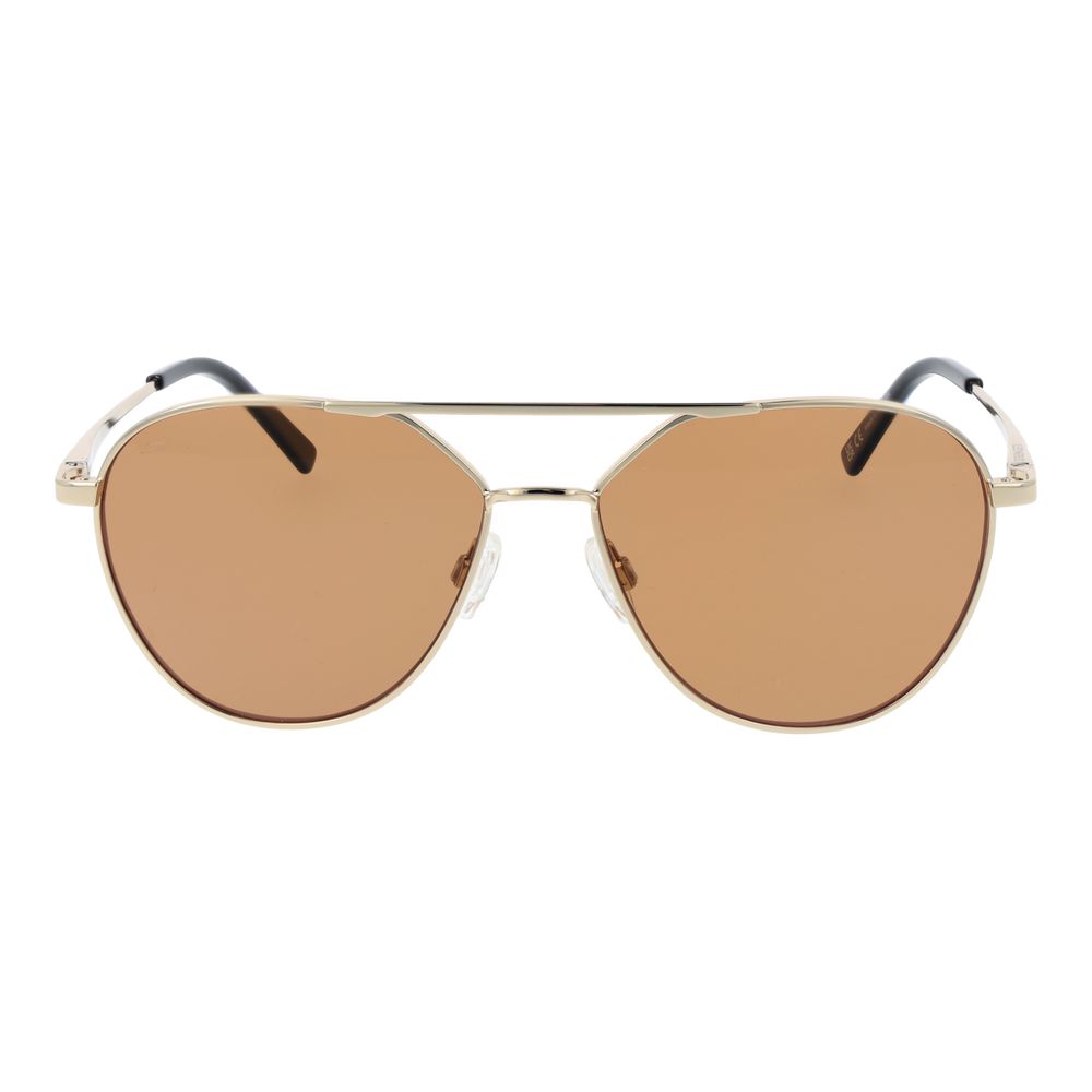 Serengeti Gold Plastic Sunglasses