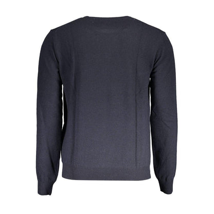 La Martina Blue Wool Sweater
