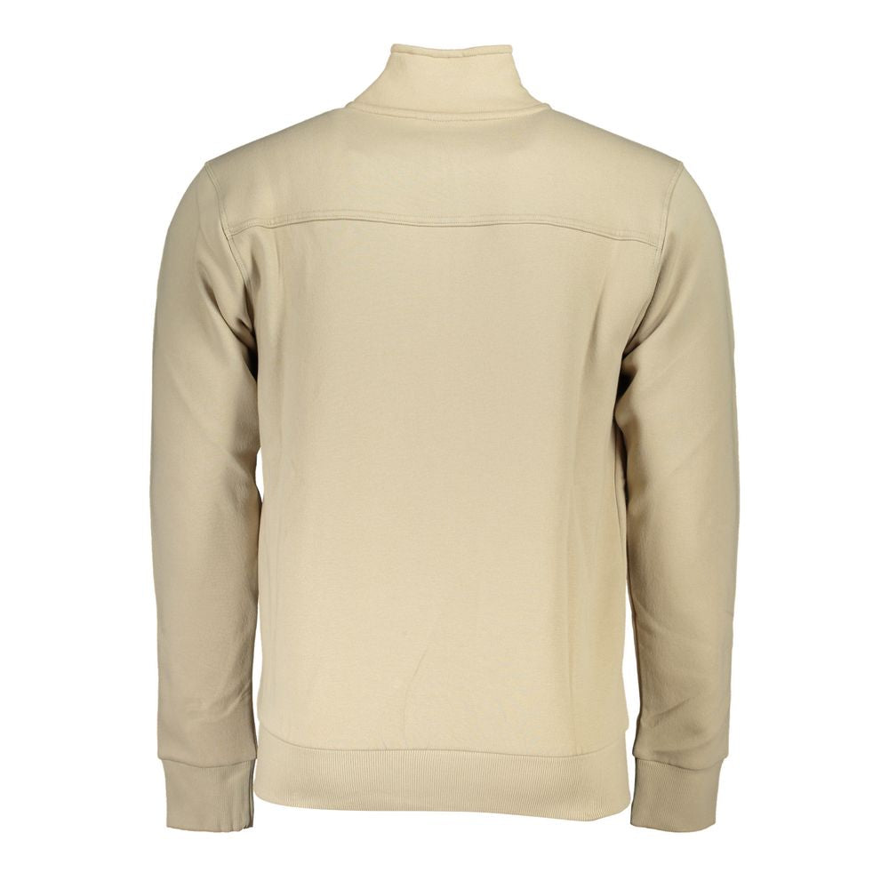 U.S. Grand Polo Beige Cotton Sweater US-22993-L