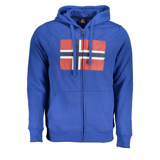 Norway 1963 Blue Cotton Sweater NO-25614-XXL
