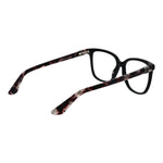 Guess Black Women Glasses Frame with full-rim black plastic frame, rectangle style, and demo lenses for women.