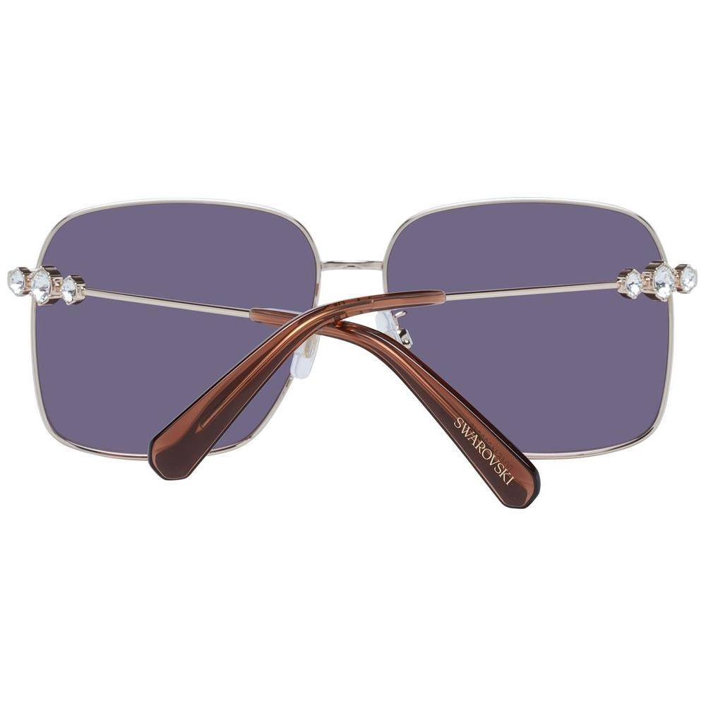 Swarovski Gold Women Sunglasses SW-1043120